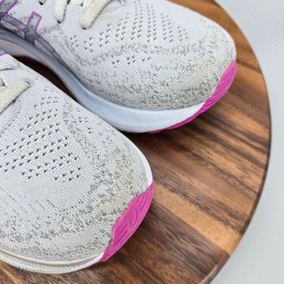 Asics Gel Kayano 29 Shoes Women's 9 Gray Orchid Training Running Sneakers - Picture 6 of 9